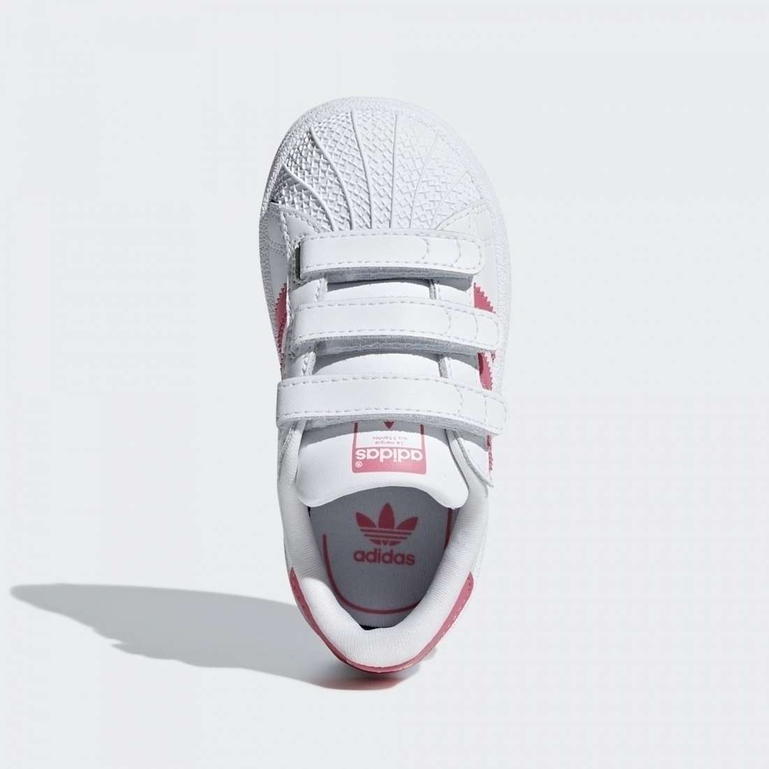 ADIDAS SUPERSTAR CF I WHITE/PINK