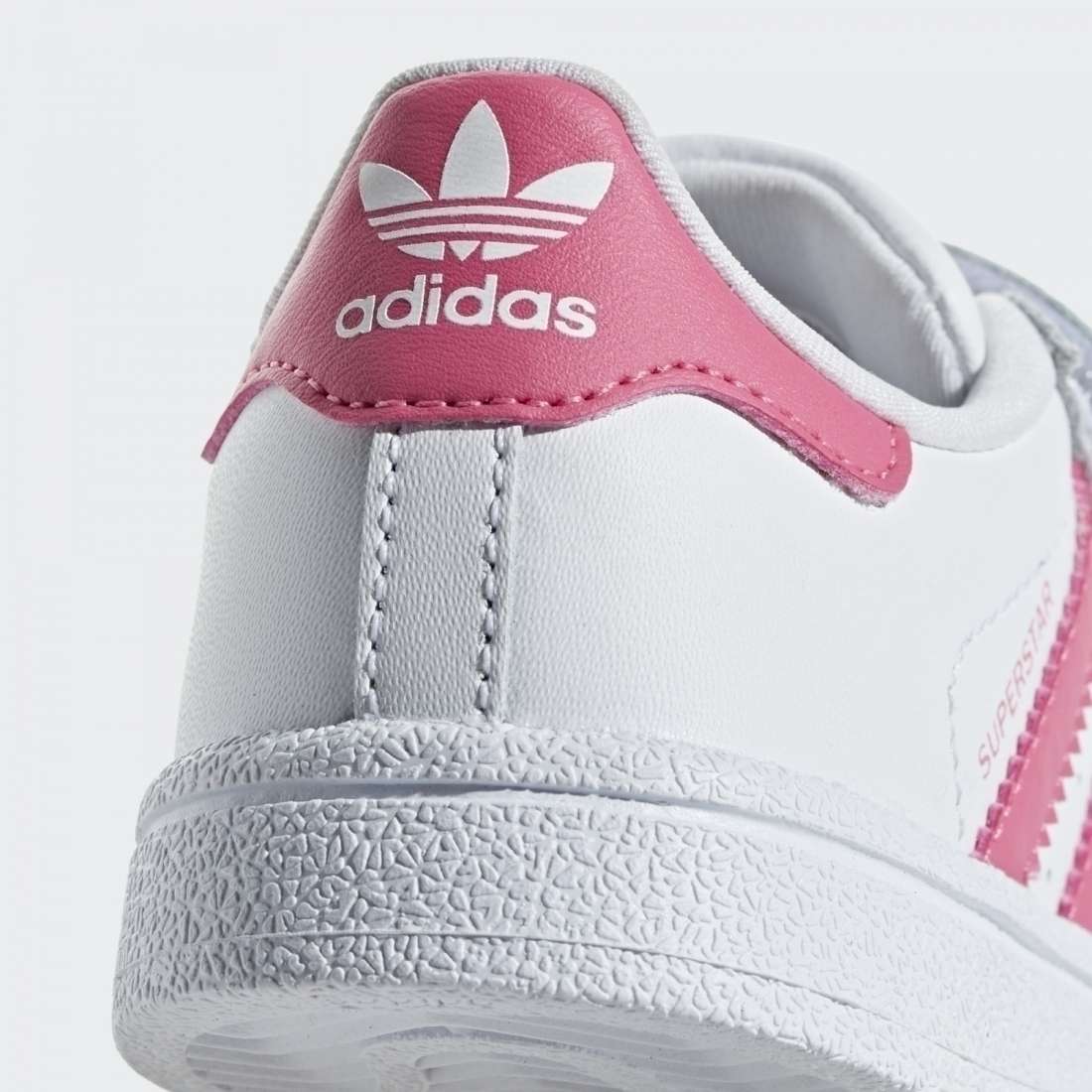 ADIDAS SUPERSTAR CF I WHITE/PINK