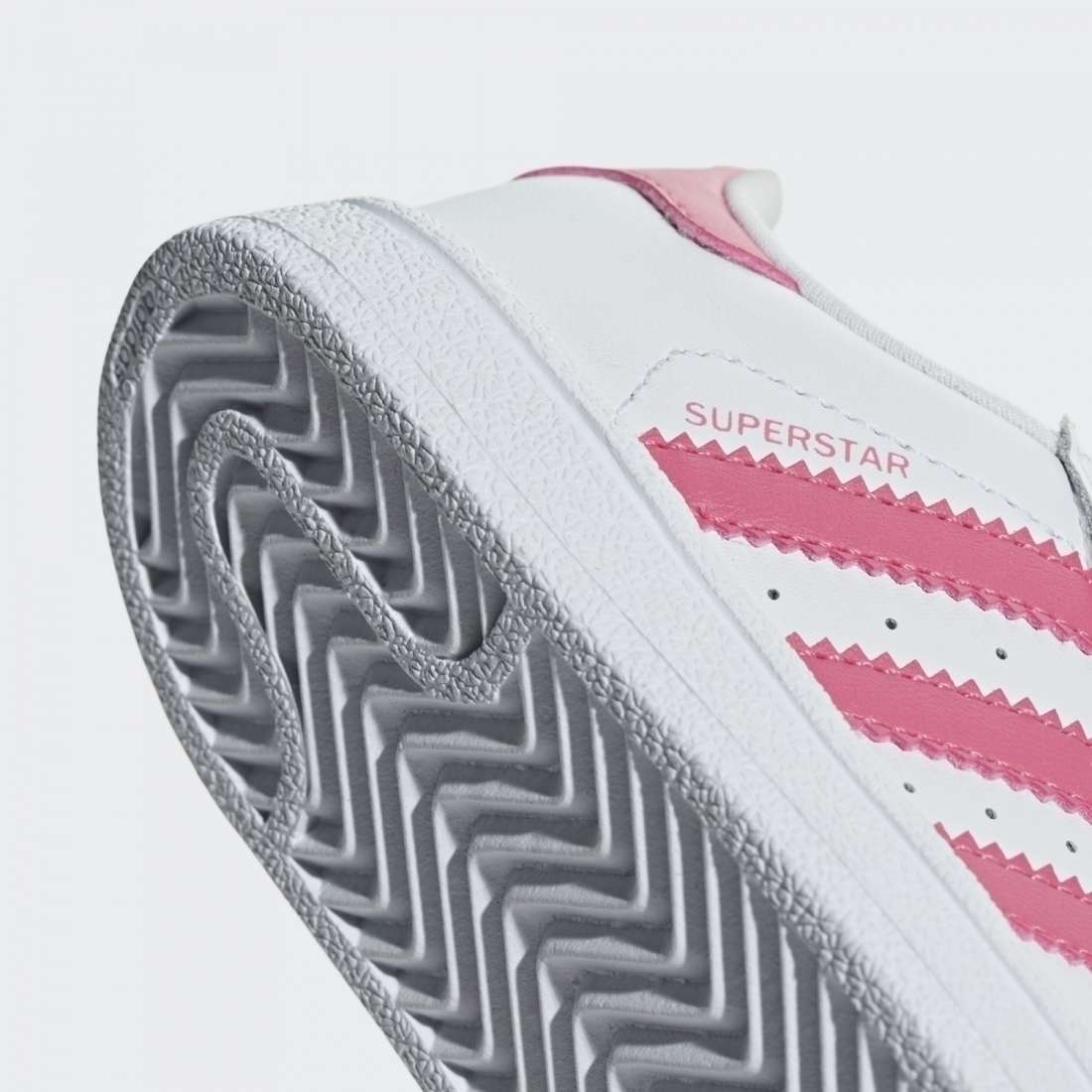 ADIDAS SUPERSTAR CF I WHITE/PINK