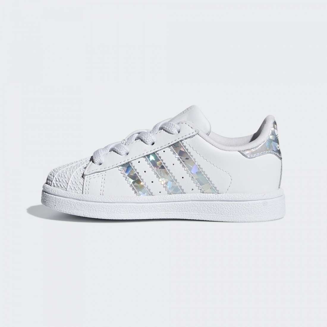 ADIDAS SUPERSTAR EL I WHITE/SILVER