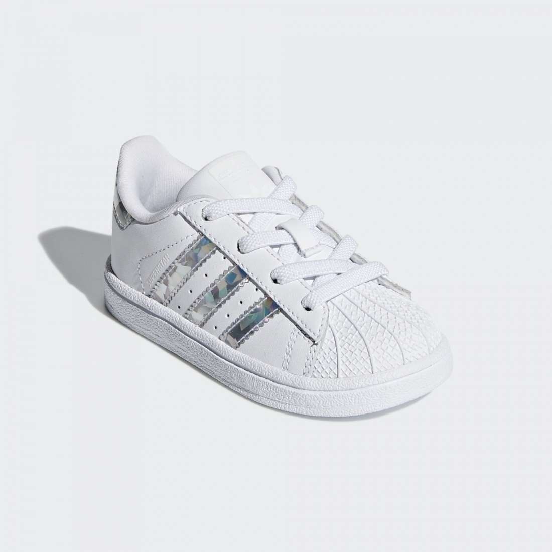 ADIDAS SUPERSTAR EL I WHITE/SILVER