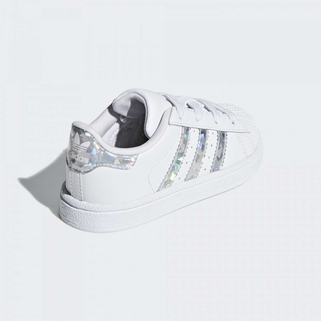 ADIDAS SUPERSTAR EL I WHITE/SILVER