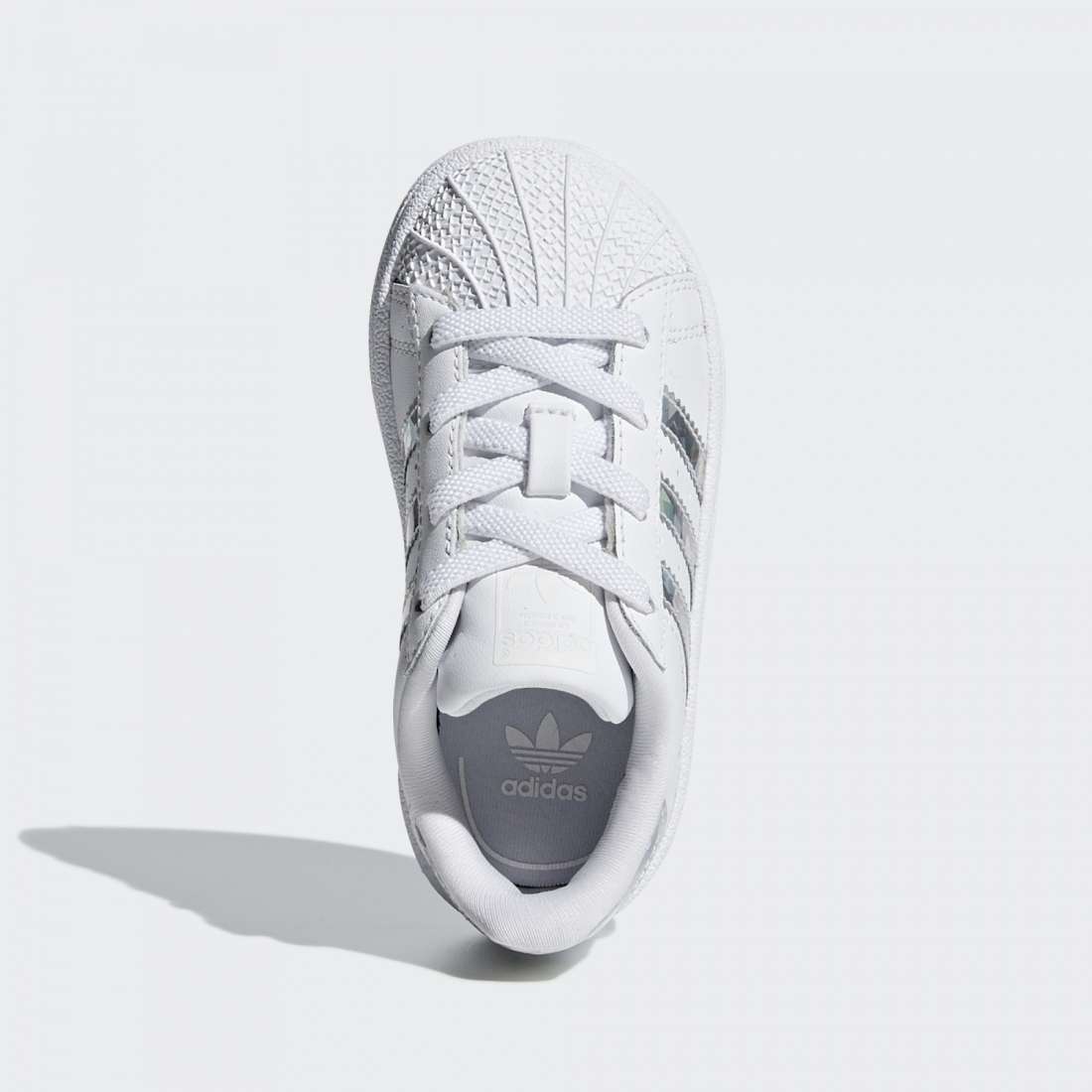 ADIDAS SUPERSTAR EL I WHITE/SILVER