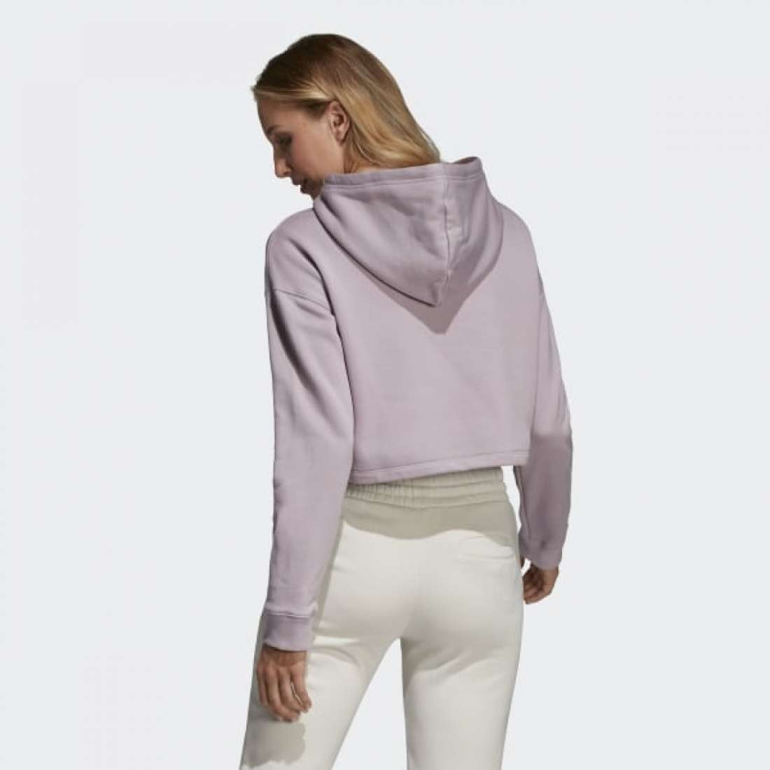 HOODIE ADIDAS CROPPED PURPLE