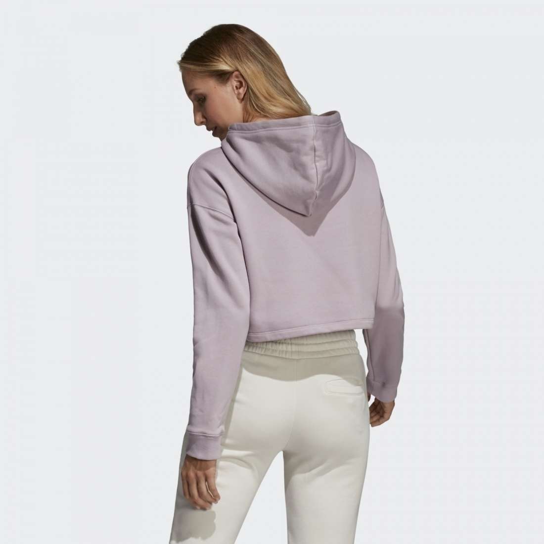 HOODIE ADIDAS CROPPED PURPLE