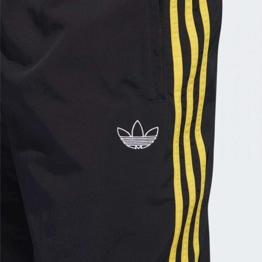 CALÇAS ADIDAS TOURNEY WARM-UP BLACK / BOLD GOLD