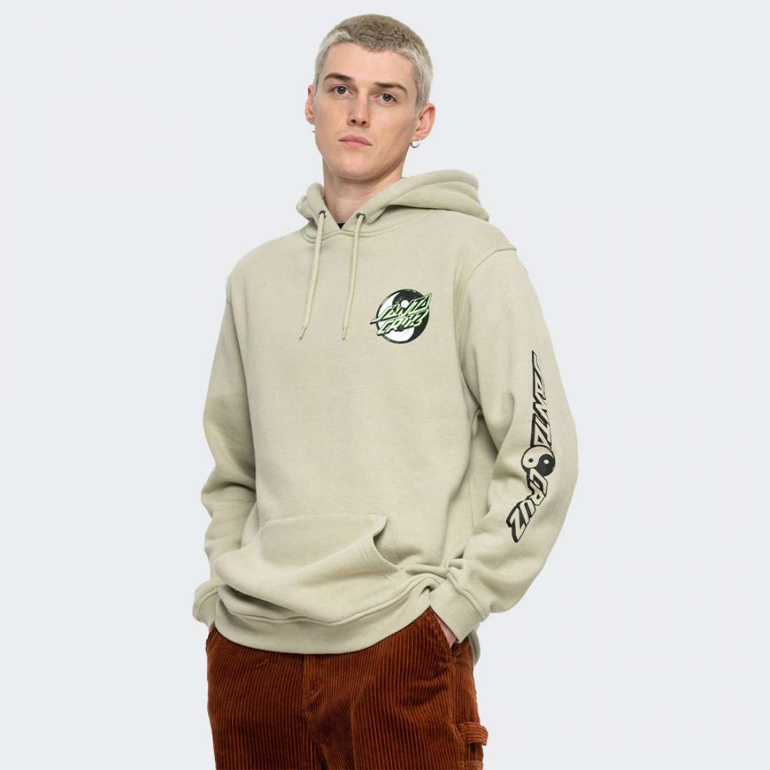 HOODIE SANTA CRUZ YIN YAN DOT NICKEL