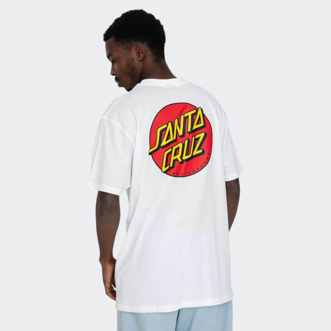 TSHIRT SANTA CRUZ CARVED MFG FRONT BONE