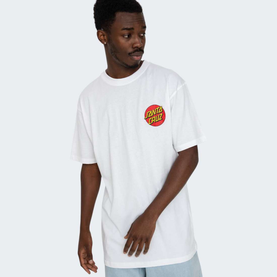 TSHIRT SANTA CRUZ CARVED MFG FRONT BONE