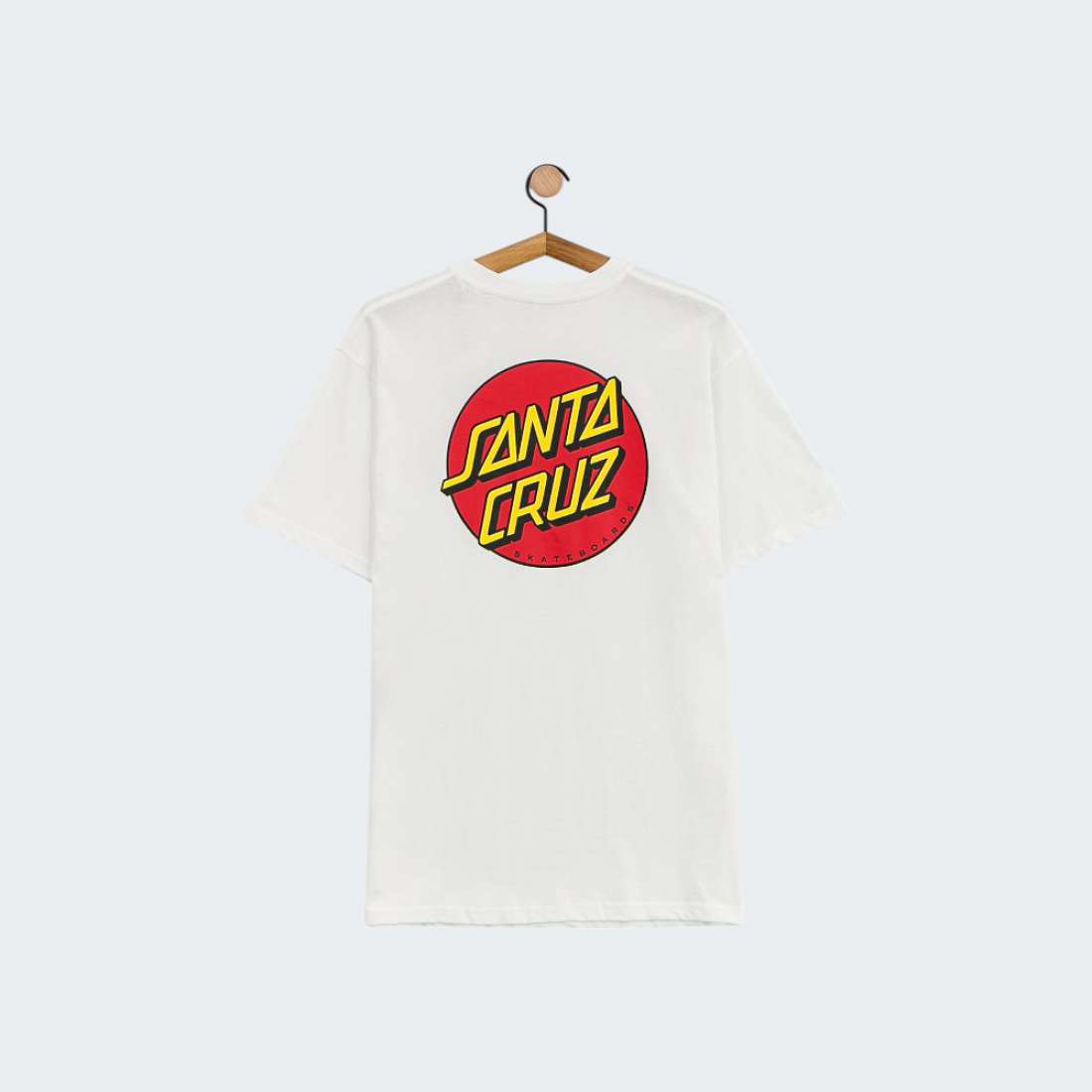 TSHIRT SANTA CRUZ CARVED MFG FRONT BONE
