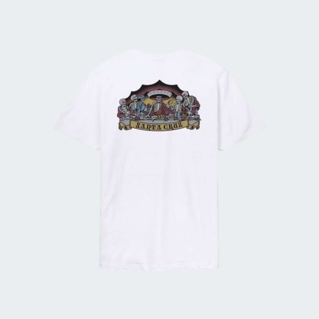 TSHIRT SANTA CRUZ GUZMAN DEAD DINERS WHITE