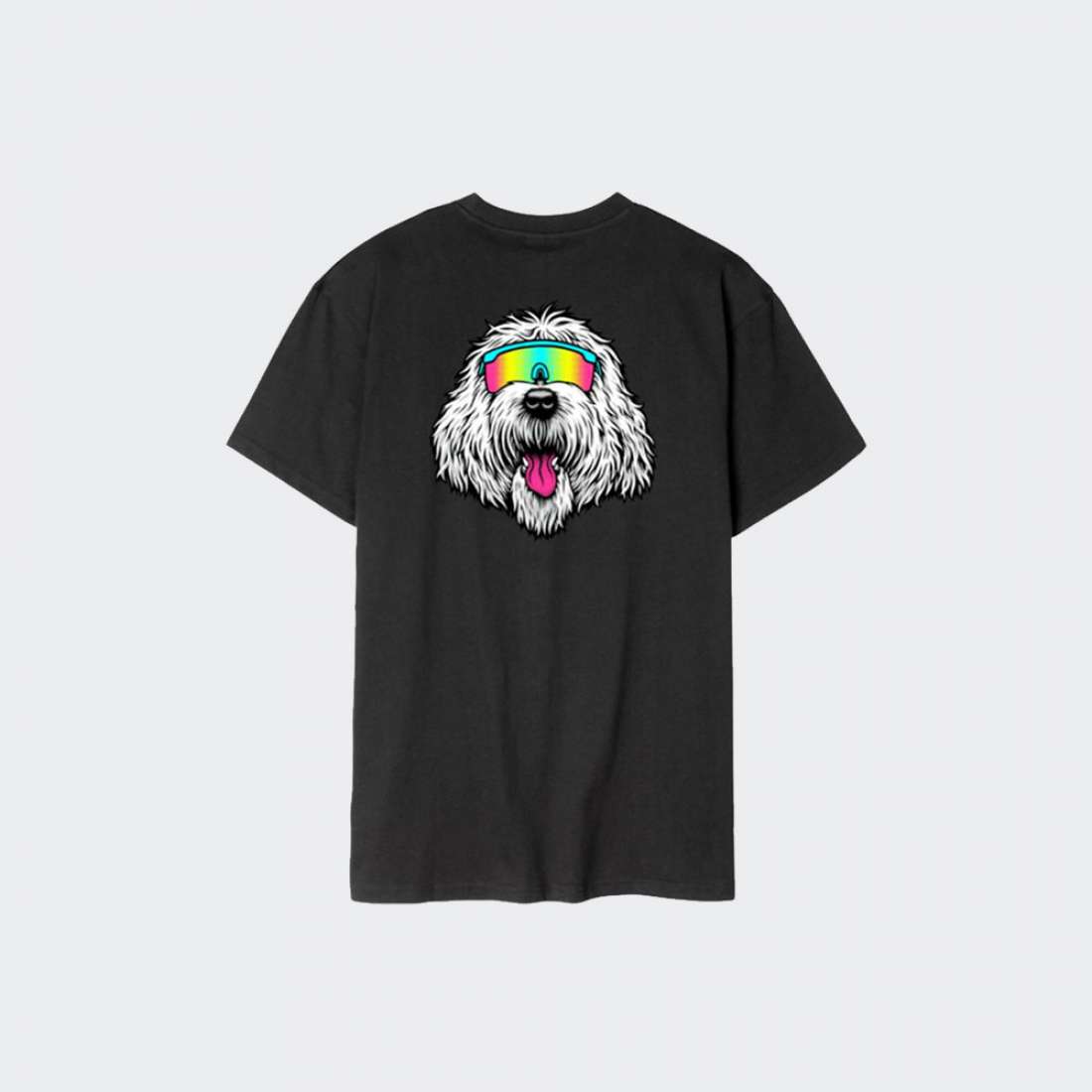 TSHIRT SANTA CRUZ MCCOY DOG BLACK