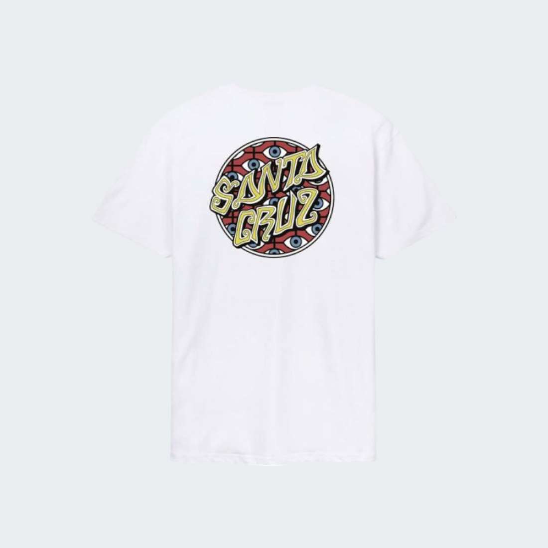 TSHIRT SANTA CRUZ SALBA EYES DOT WHITE