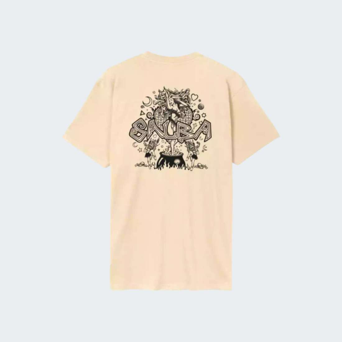 TSHIRT SANTA CRUZ  WITCHDOCTOR MONO VANILLA