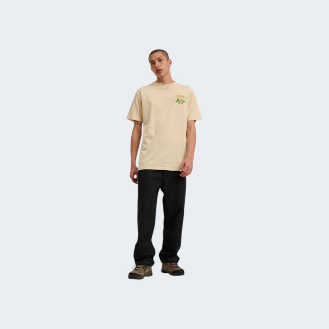 TSHIRT SANTA CRUZ WINKOWSKI 8BALLER TRIP BLOND WOOD