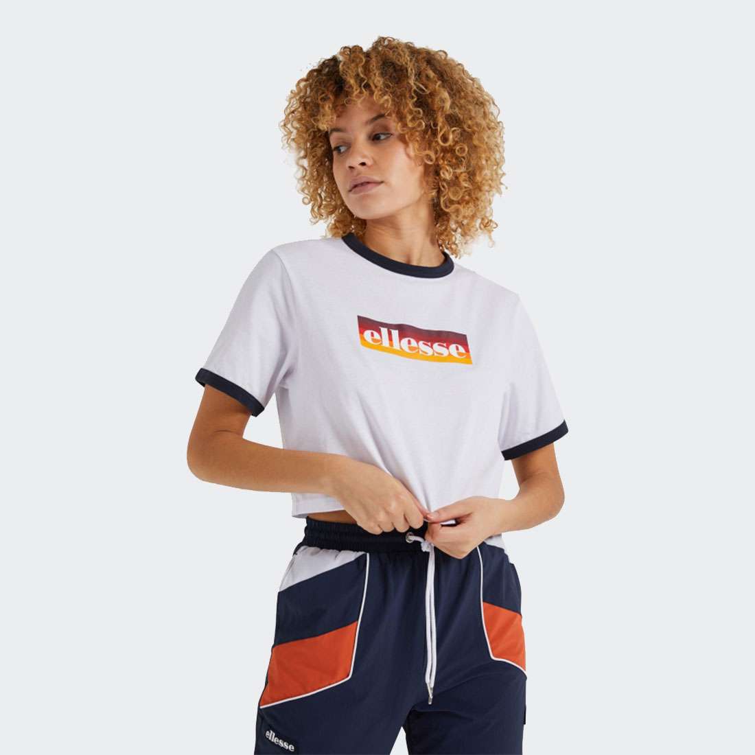 TSHIRT ELLESSE FILIDE CROP WHITE