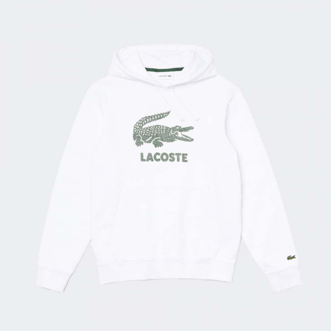 HOODIE LACOSTE 3D WHITE