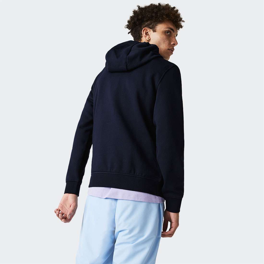 HOODIE LACOSTE SPORT MARINE/MARINE