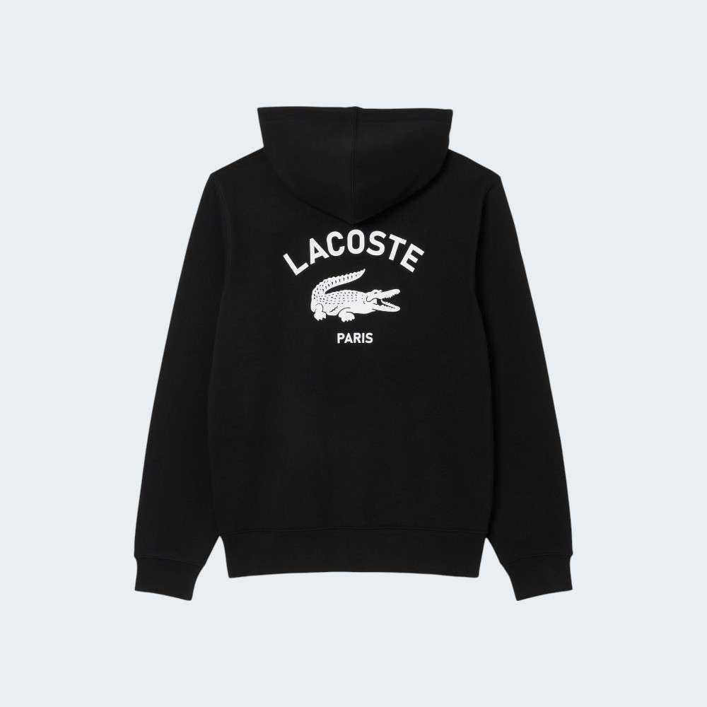 HOODIE LACOSTE SH2740 BLACK