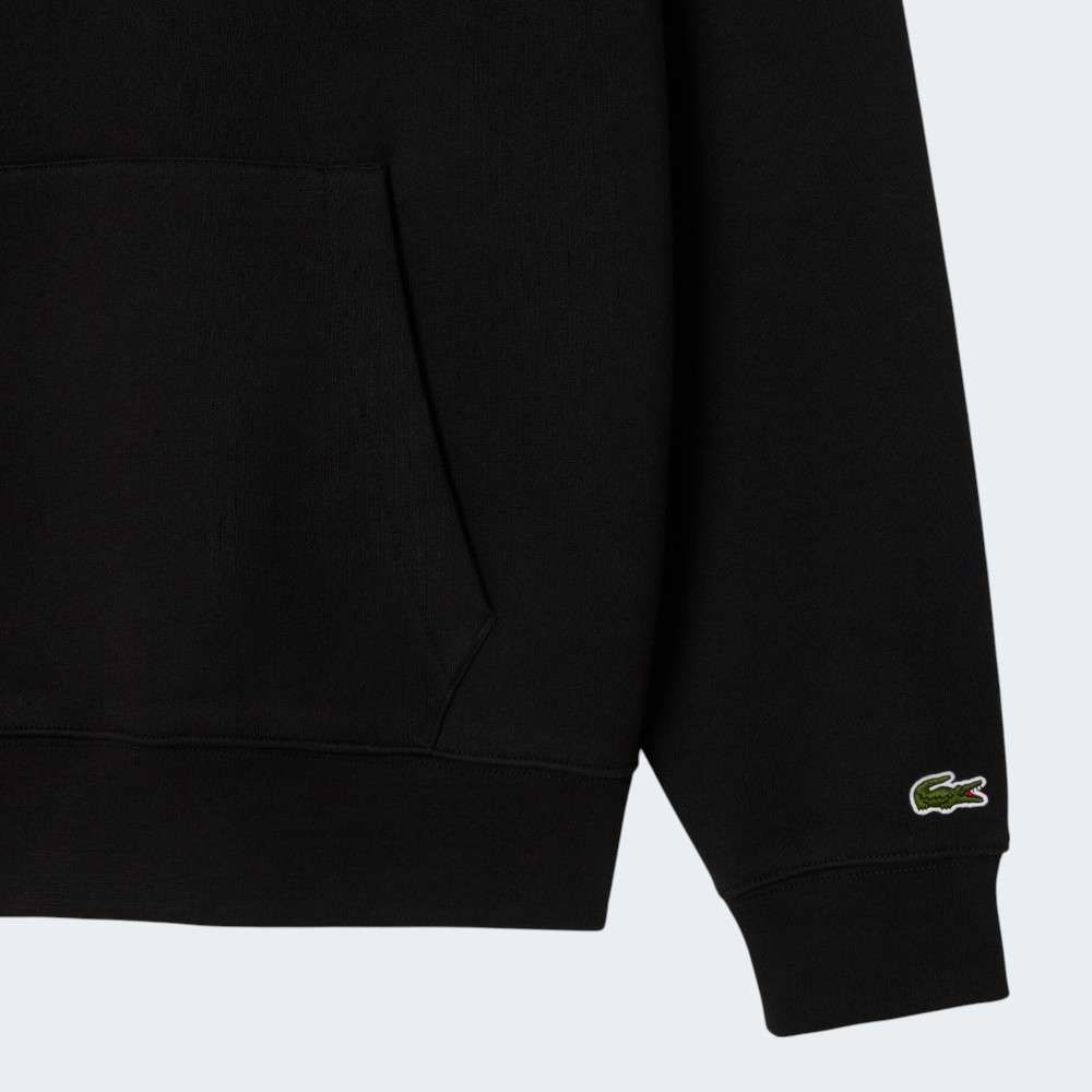 HOODIE LACOSTE SH2740 BLACK