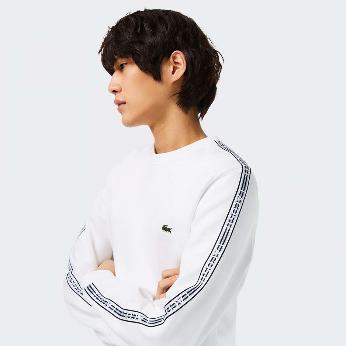 SWEATSHIRT LACOSTE SH5073 WHITE