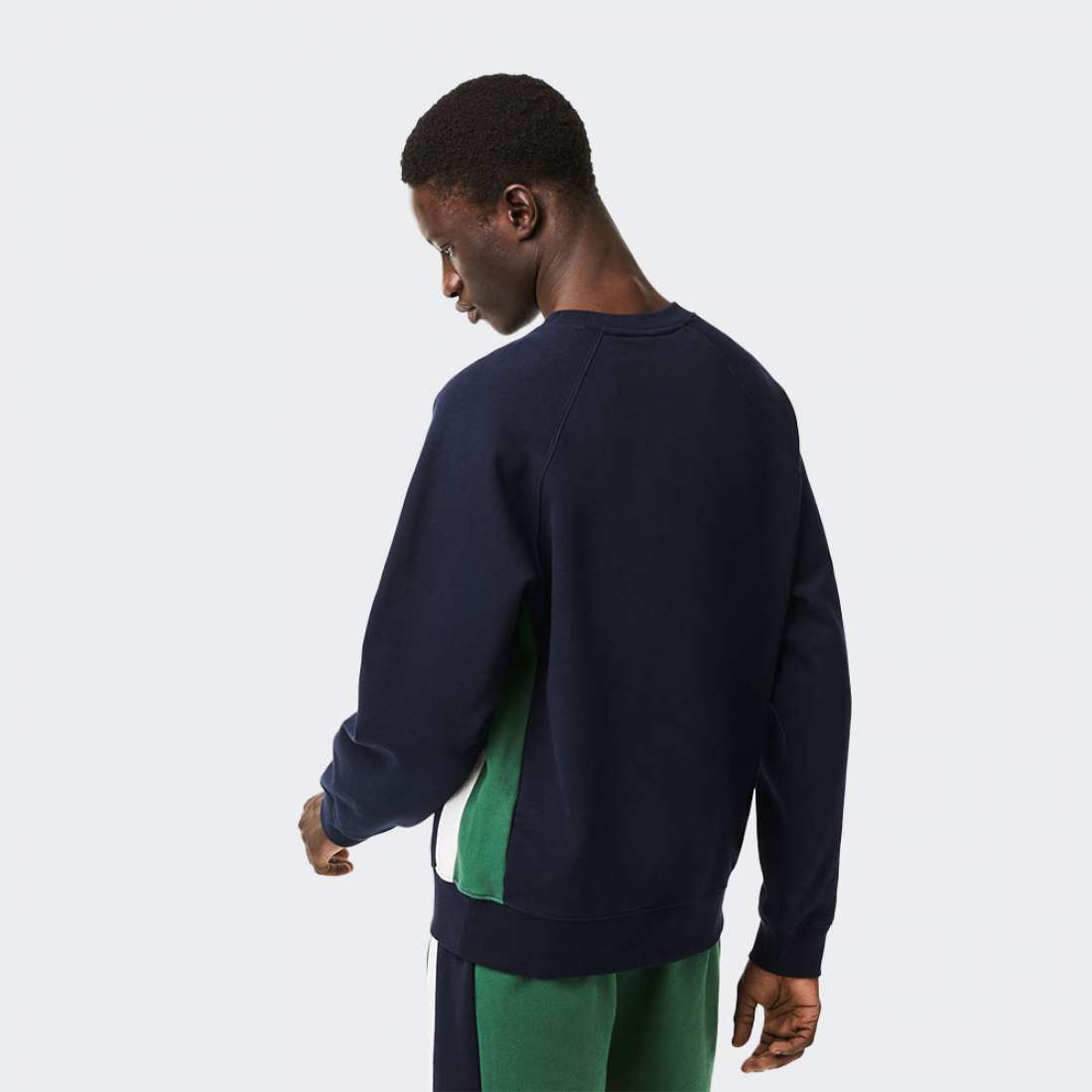 SWEATSHIRT LACOSTE SH5605 NAVY BLUE/GREEN