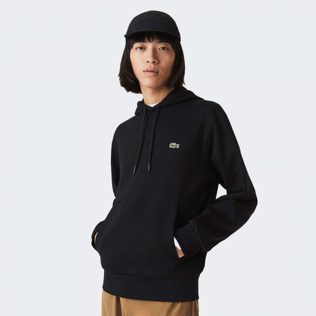 HOODIE LACOSTE SPORT NOIR