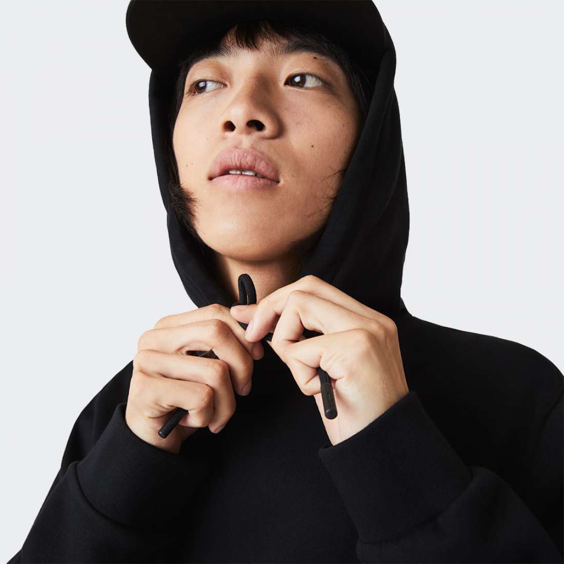 HOODIE LACOSTE SPORT NOIR