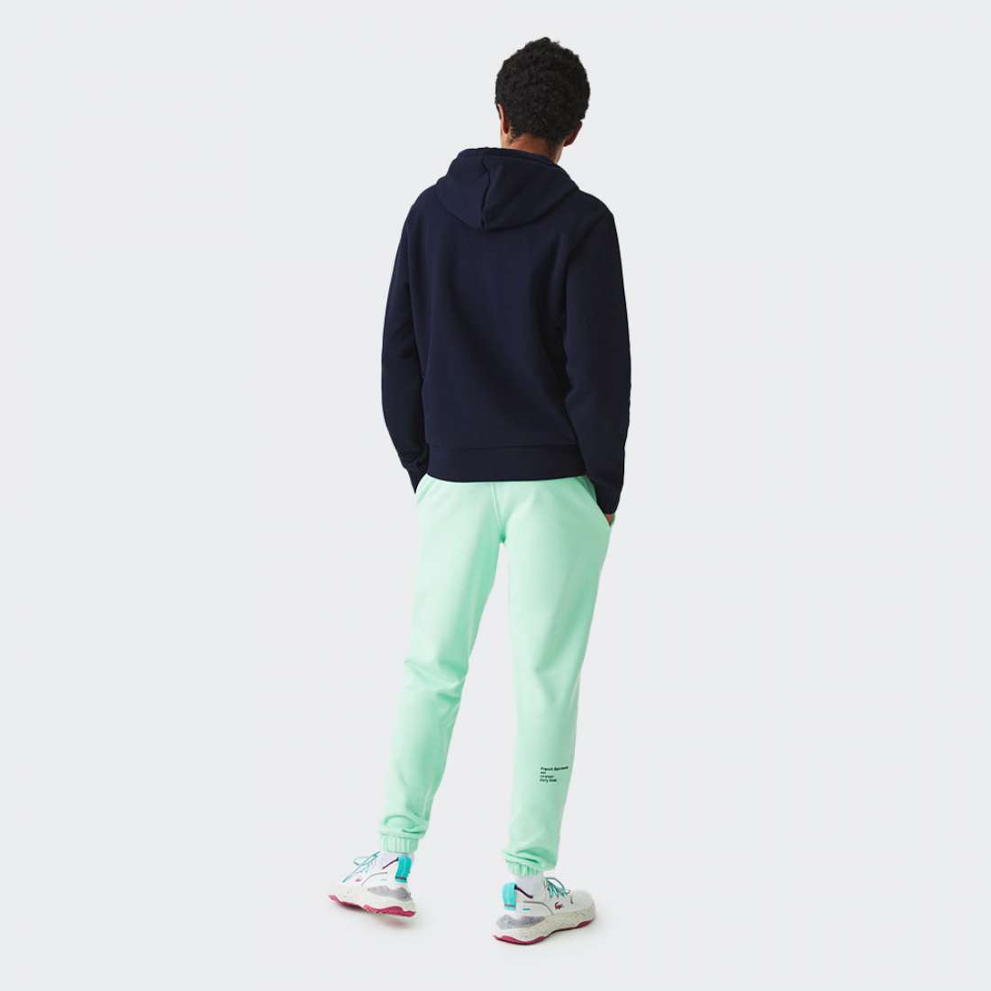 HOODIE LACOSTE SPORT MARINE