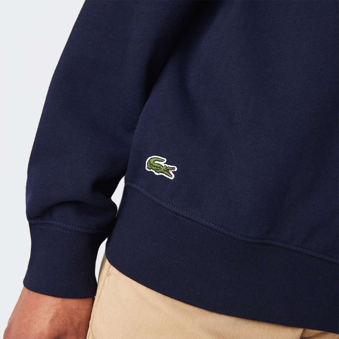 HOODIE LACOSTE SH9660 NAVY BLUE