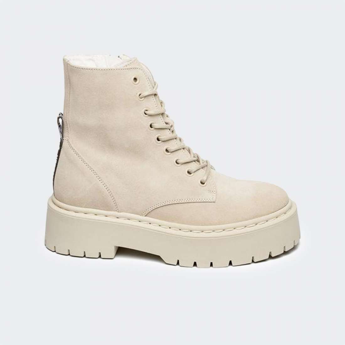 BOTAS STEVE MADDEN SKYLAR BEIGE