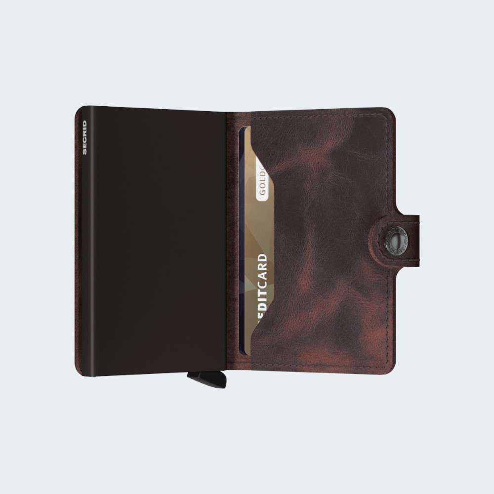CARTEIRA SECRID MINIWALLET ORIGINAL CHOCOLATE