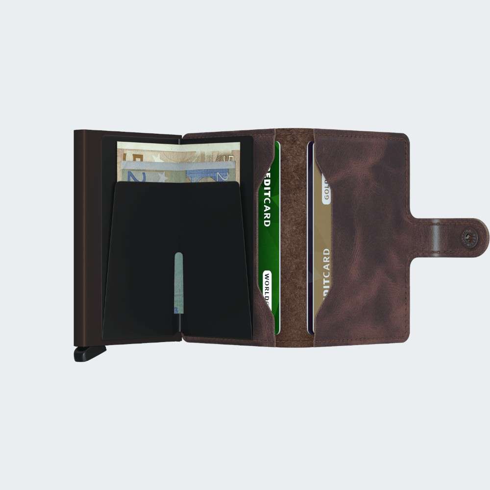 CARTEIRA SECRID MINIWALLET ORIGINAL CHOCOLATE
