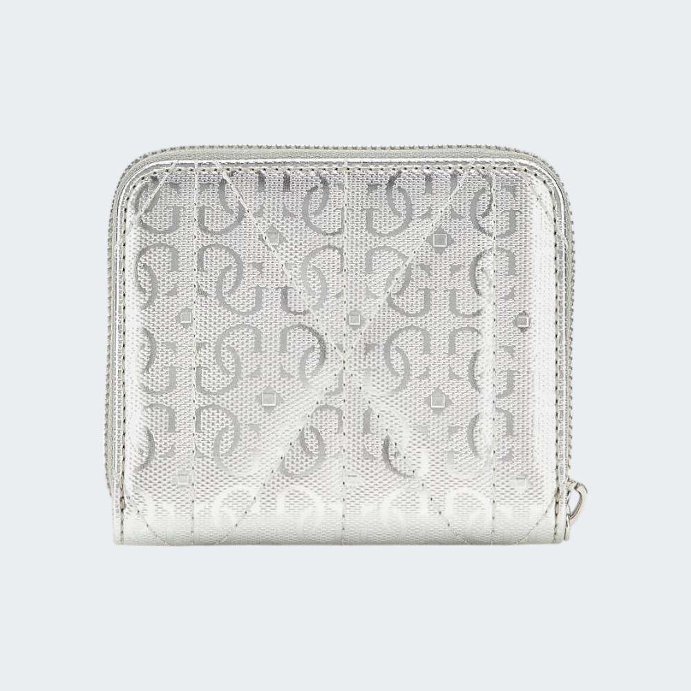 CARTEIRA GUESS ALDINA SMALL SILVER