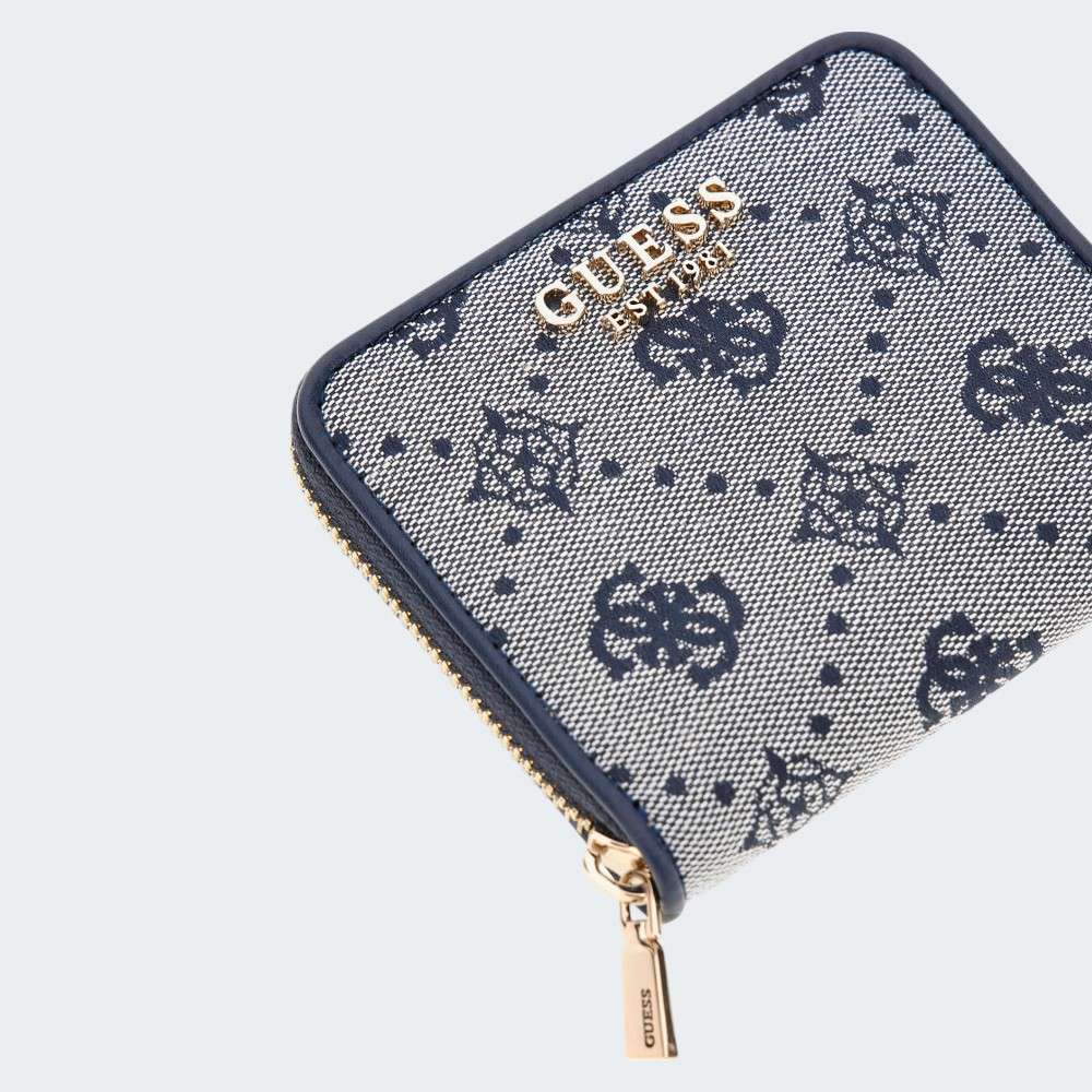 CARTEIRA GUESS NEDA NAVY LOGO
