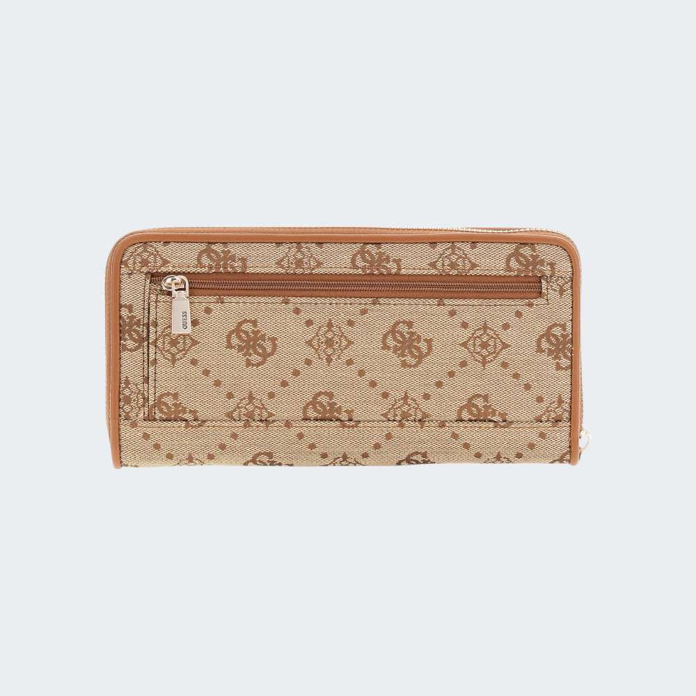 CARTEIRA GUESS NEDA LATTE LOGO
