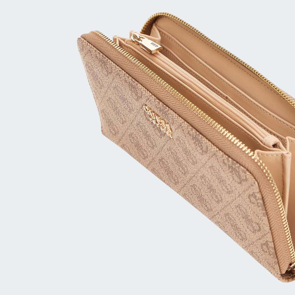 CARTEIRA GUESS BRENTON SLG LRG ZIP AROUND