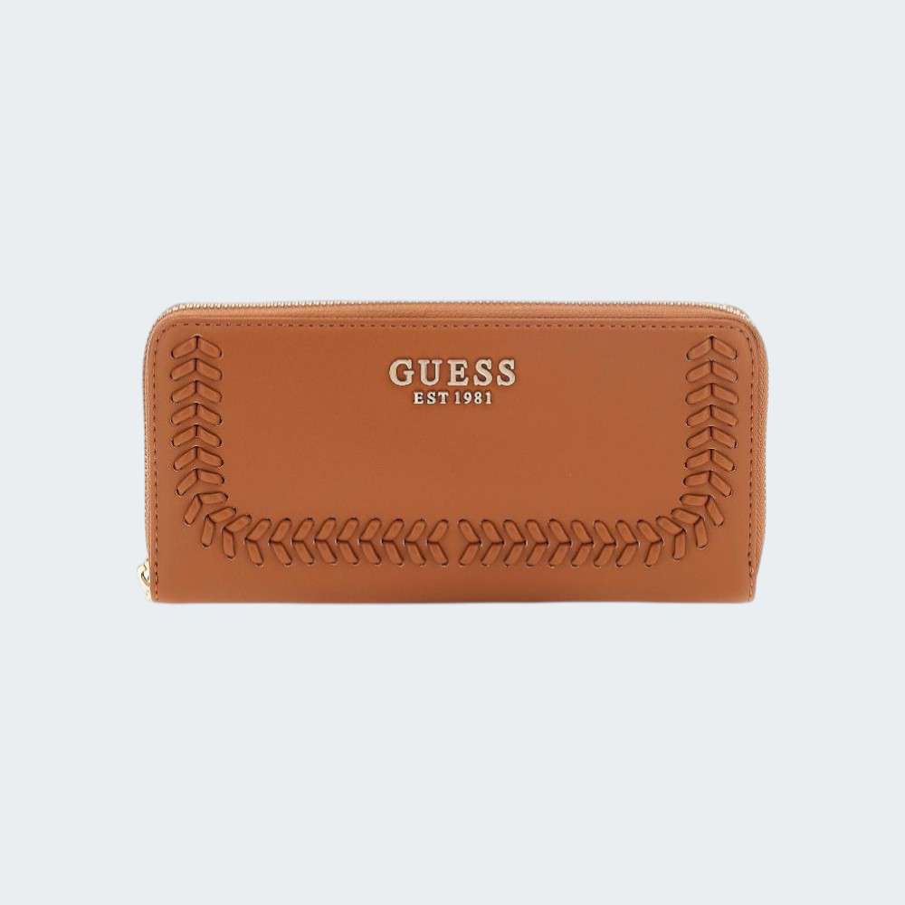 CARTEIRA GUESS TATUM SLG LARGE ZIP AROUND