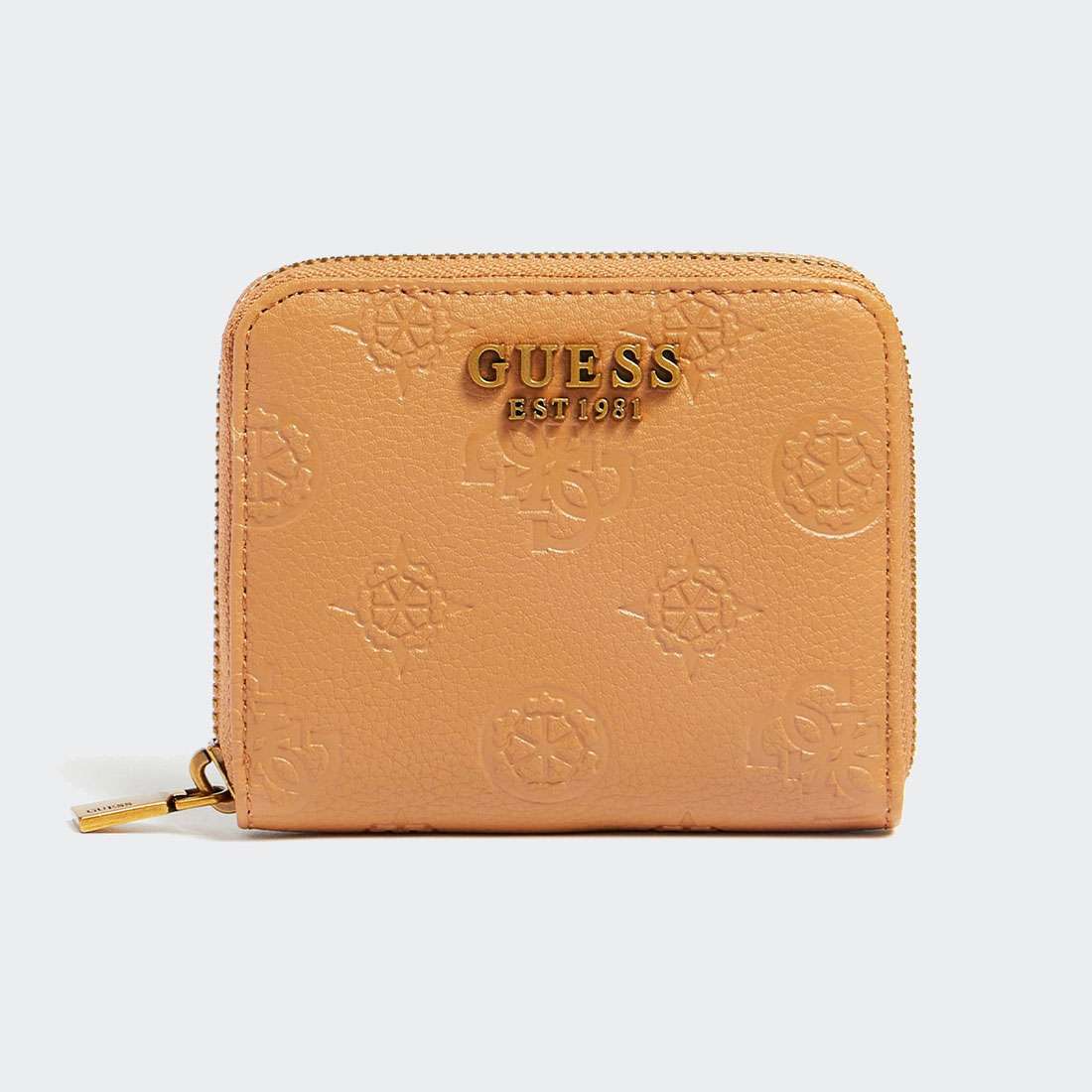 CARTEIRA GUESS HELAINA SLG SMALL CARAMEL