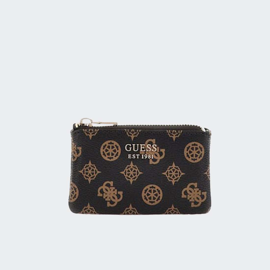 CARTEIRA GUESS LAUREL MOCHA LOGO MULHER