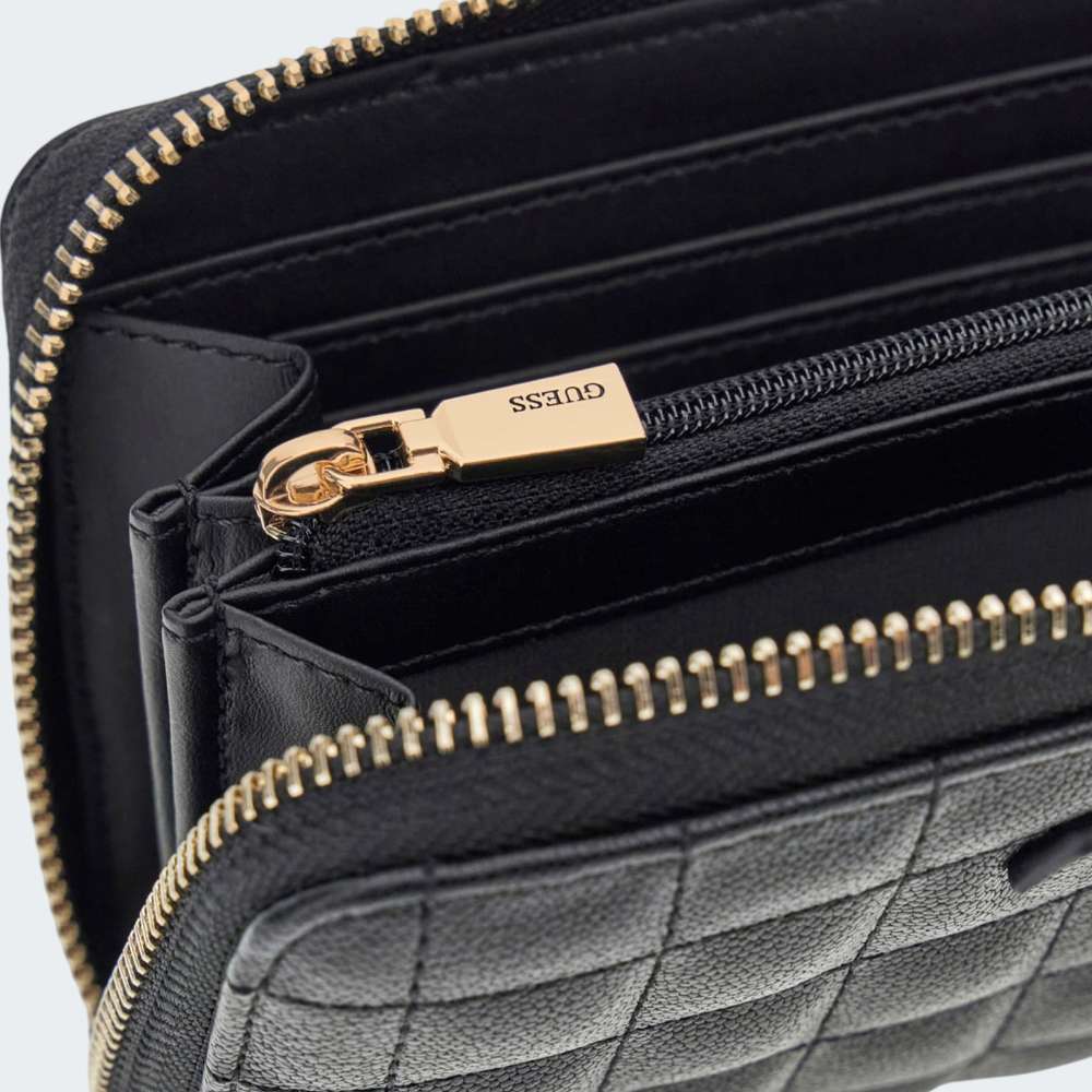 CARTEIRA GUESS NADIRA SLG LARGE ZIP AROUND