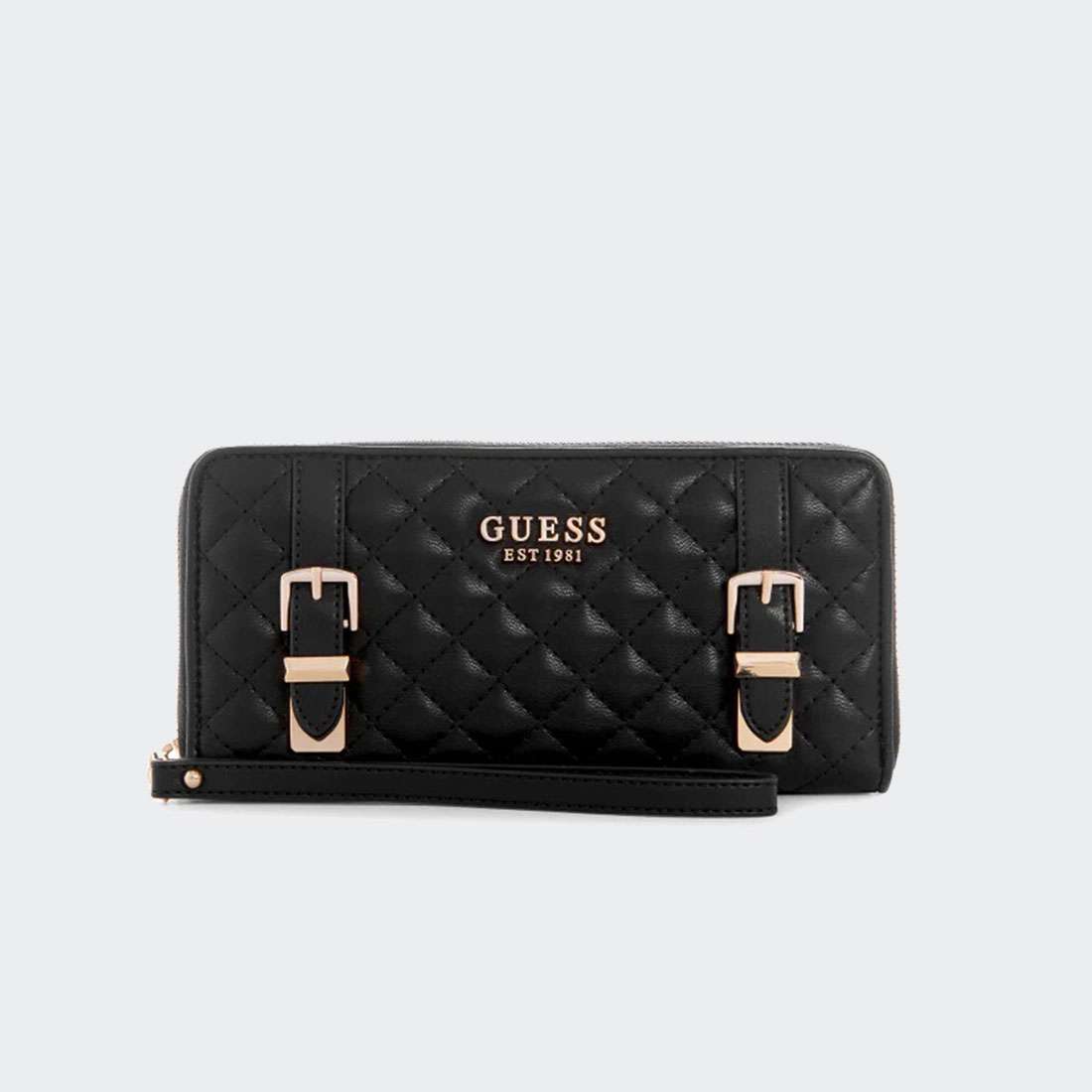 CARTEIRA GUESS ADAM LARGE BLACK