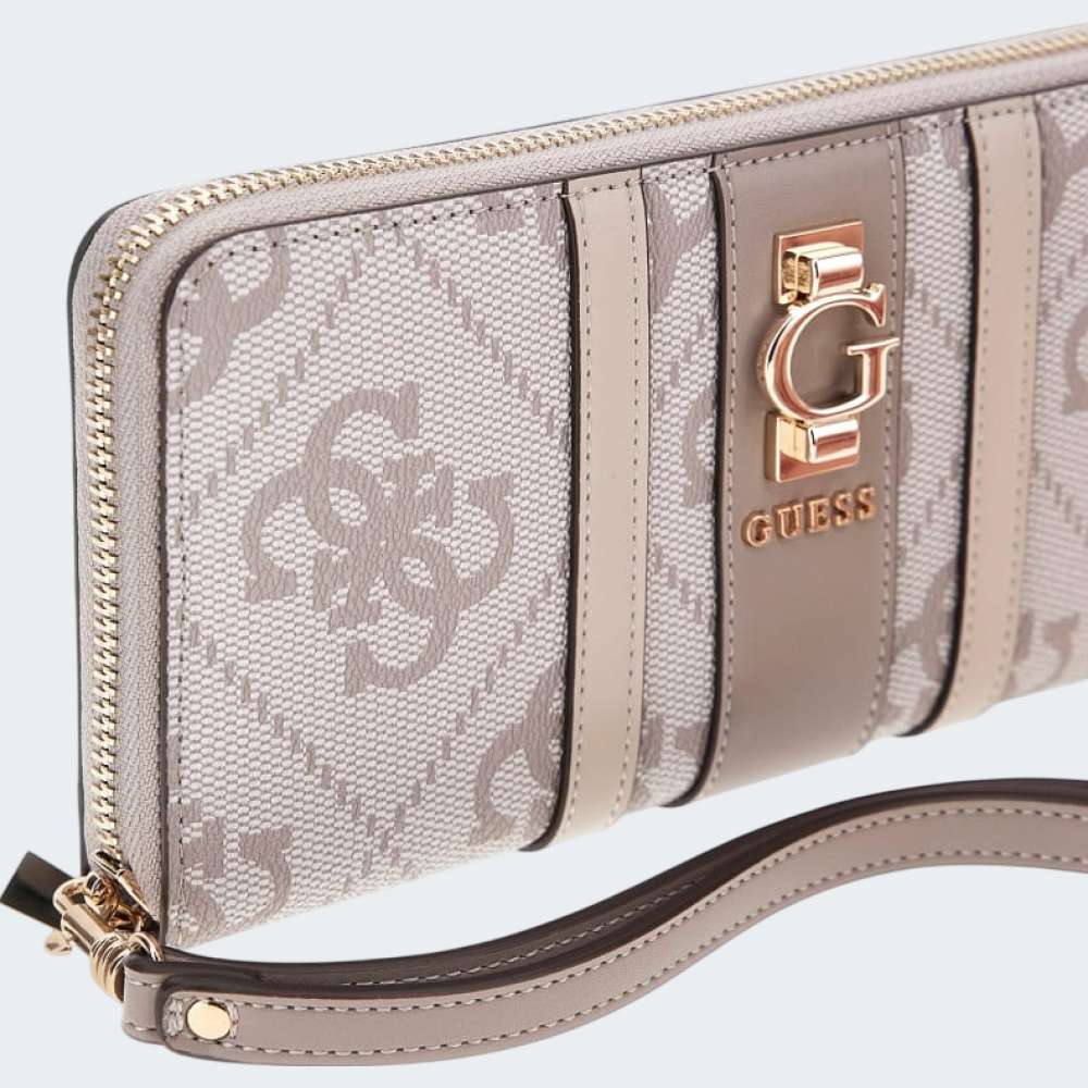 CARTEIRA GUESS ERENIA SLG LARGE ZIP AROUND