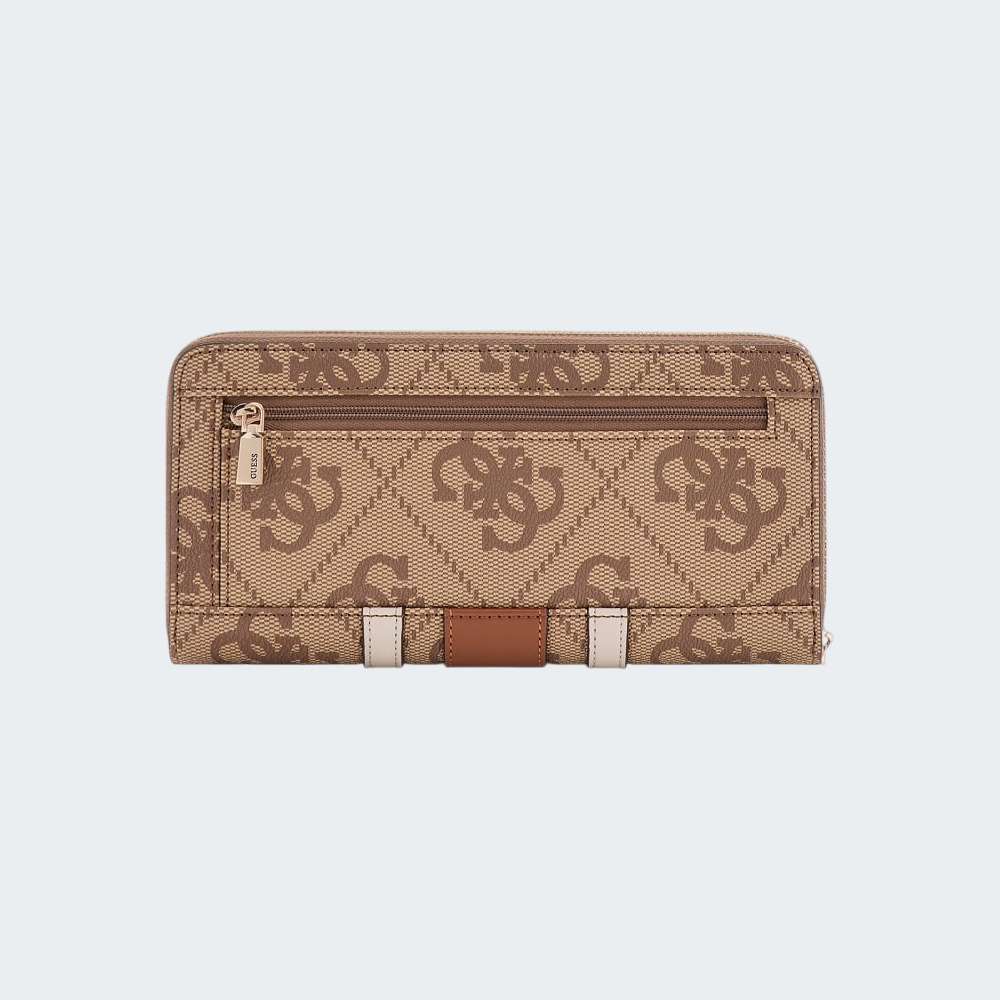 CARTEIRA GUESS ERENIA SLG LARGE ZIP AROUND