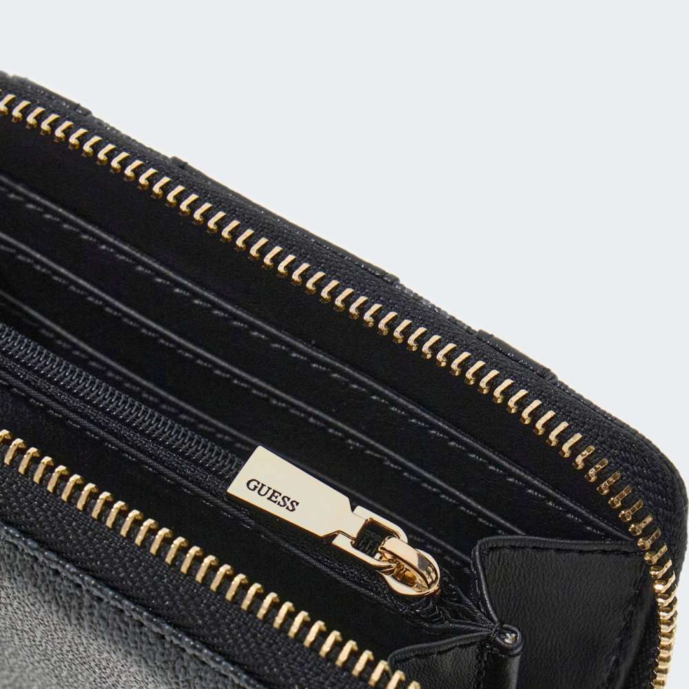 CARTEIRA GUESS LAUREL II SLG MED ZIP AROUND