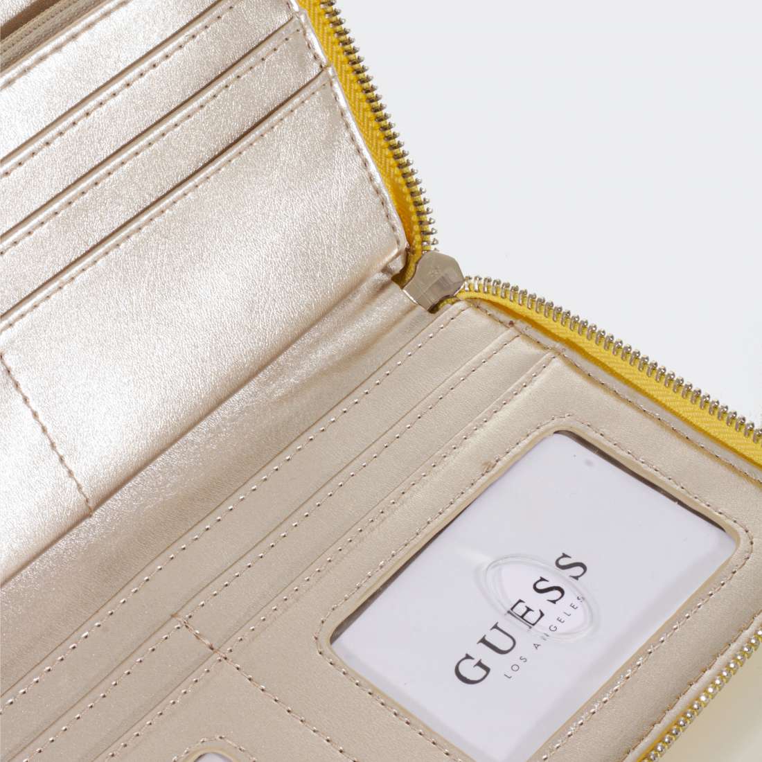 CARTEIRA GUESS UPTOWN CHIC YELLOW