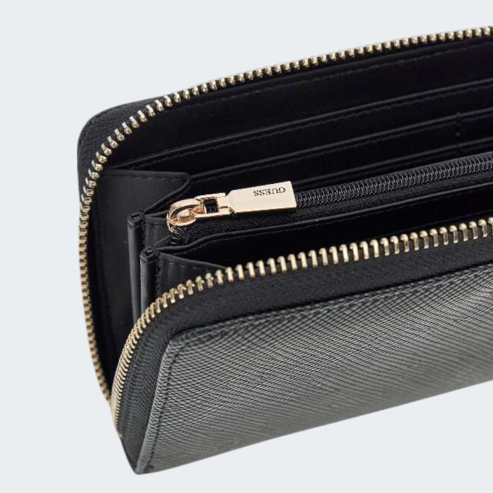 CARTEIRA GUESS LAUREL II SLG BLACK
