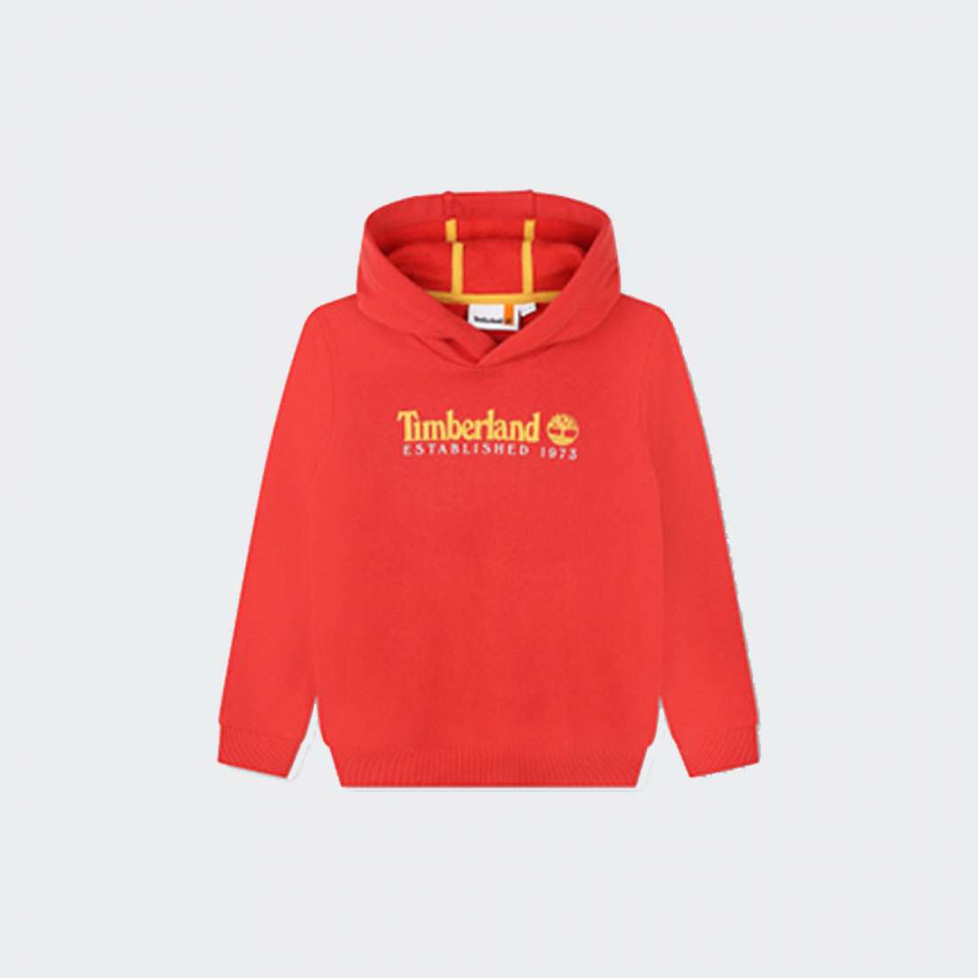 HOODIE TIMBERLAND ESTABLISHED 1973 Y RED