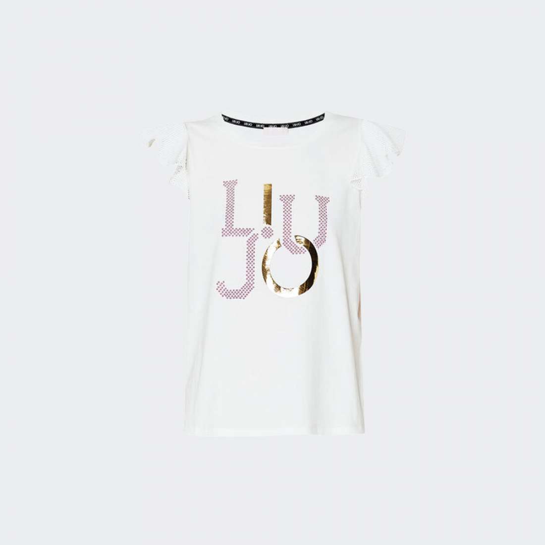 TSHIRT LIU JO TA4269JS003 LIGHT IVORY