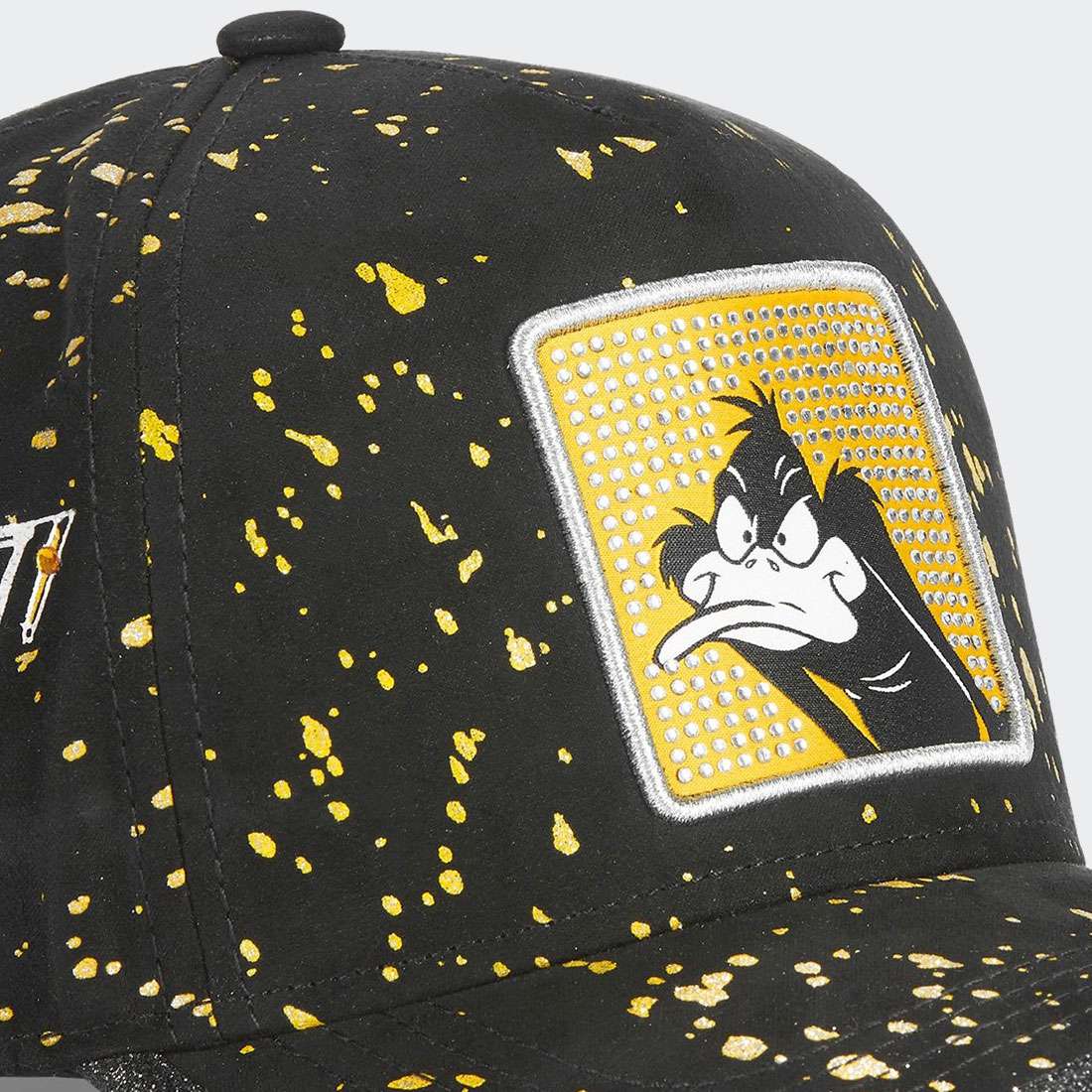 BONÉ CAPSLAB DAFFY DUCK BLACK/YELLOW